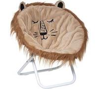 Fauteuil pliant enfant Lion Atmosphera Marron G