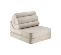 Fauteuil Pliant Enfant - Pouf ?onvertible De Jeu Flipster En Teddy Biscuit TU