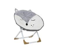 Atmosphera - Fauteuil Pliant Renard 40x23cm Blanc