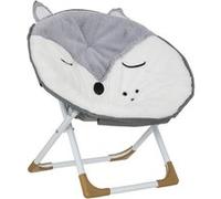 Fauteuil pliant enfant Renard gris Atmosphera Gris G