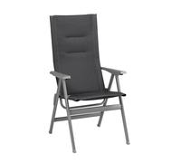 Fauteuil Pliant Matelassé Dossier Haut - Zen-it - Becomfort® - Gris Dark Grey - Lafuma Mobilier