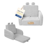Fauteuil pliant pour enfants Flumi Canapé pour enfants avec fonction inclinable et housse amovible