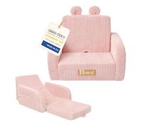 Fauteuil pliant pour enfants Flumi Canapé pour enfants avec fonction inclinable et housse amovible