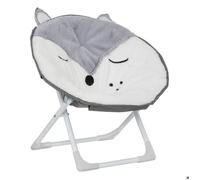 Fauteuil pliant renard 40x23cm blanc - Atmosphera Créateur d'intérieur