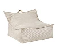 Fauteuil Pouf Blanc cassé