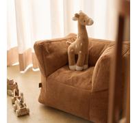 Fauteuil pouf Corduroy Caramel