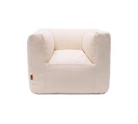 Jollein Fauteuil pouf pour enfant Twill Natural beige