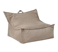 Fauteuil Pouf Gris-Brun