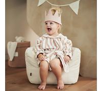 Jollein Fauteuil pouf pour enfant Twill Natural beige