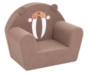 Fauteuil pour enfant en velours, modèle New Baby de Mors