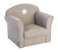 Atmosphera - Fauteuil Enfant Classique - Gris Taupe
