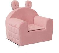 Fauteuil pour enfants, couchage, canapé, canapé-lit, fauteuil, canapé, canapé pour enfants, chambre d'enfant, dépliant, meubles en mousse, 49x35x42 cm, rose