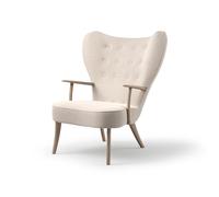 Fauteuil Pragh Barnum 24, Style Nordique Chaleureux, Chêne Huilé Blanc