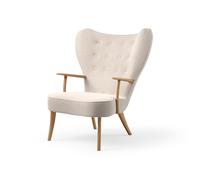 Fauteuil Pragh Barnum 24, Style Nordique Chaleureux, en Chêne Huilé Naturel