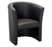 Fauteuil Premium 1 place - Simili cuir noir