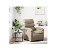 vidaXL Fauteuil Inclinable Cappuccino
