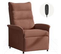 Fauteuil Relax Électrique FlexiSpot Fauteuil Inclinable avec Contrôleur Position Assise Allongée 82 x 77 x 104cm, Moka