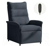 Fauteuil Relax Électrique FlexiSpot Fauteuil Inclinable avec Contrôleur Position Assise Allongée 82 x 77 x 104cm, Gris Foncé