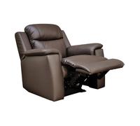 Fauteuil relax EVASION en cuir - Marron