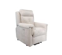 Fauteuil Releveur Le Chaleureux Plus par Jeanne et Jean Gris argent - Kiss plata Elu Produit de l'Année 2023