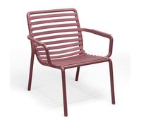 Chaise de Jardin 4 Pieds Sans Accoudoirs Nardi Doga Relax 40256.21.000 Marsala