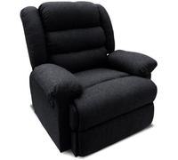 Fauteuil relax Norton tissu Noir