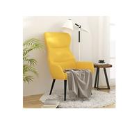 vidaXL Relaxation Jaune Moutarde