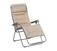 Fauteuil Relax Transat Jardin - Chaise Longue Zéro Gravité Xl - Futura Xl - Becomfort® - Beige Moka - Lafuma Mobilier