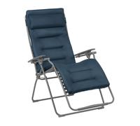 Fauteuil Relax Transat Jardin - Chaise Longue Zéro Gravité Xl - Futura Xl - Becomfort® - Bleu Encre - Lafuma Mobilier