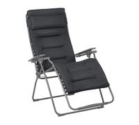 Fauteuil Relax Transat Jardin - Chaise Longue Zéro Gravité Xl - Futura Xl - Becomfort® - Gris Dark Grey - Lafuma Mobilier