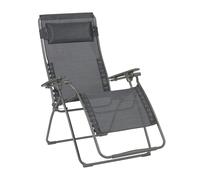 Fauteuil Relax Transat Jardin - Chaise Longue Zéro Gravité Xl - Futura Xl - - Gris Obsidian - Lafuma Mobilier