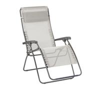 Fauteuil Relax Transat Jardin - Chaise Longue Zéro Gravité Xl - Rsxa Clip Xl - Batyline® Iso - Beige Seigle - Lafuma Mobilier