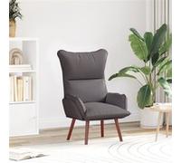Fauteuil Relaxant en Similicuir Gris