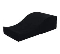 Velinda Fauteuil Chaise Longue canapé Intime Relaxant Plaint de Forme préformé (Couleur: Noir)