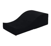 Velinda Fauteuil Chaise Longue canapé Intime Relaxant Plaint de Forme préformé (Couleur: Noir)