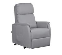 Fauteuil Releveur Électrique L'Astucieux par Jeanne et Jean Vinyle Gris Elu Produit de l'Année 2023