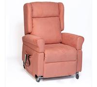 Fauteuil Releveur Électrique L'Autonome par Jeanne et Jean Microfibre corail