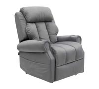 Fauteuil Releveur Électrique Le Douillet par Jeanne et Jean Velours Gris