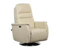 Fauteuil Releveur Électrique Le Pivotant Plus par Jeanne et Jean Cuir crème Elu Produit de l'Année 2023