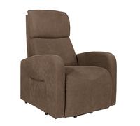 Fauteuil Releveur Le Discret par Jeanne et Jean Microfibres Noisette Elu Produit de l'Année 2023