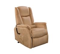 Fauteuil Releveur Le Réconfort 2024 - Fin de série par Jeanne et Jean Velours Beige Elu Produit de l'Année 2023