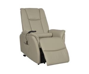 Fauteuil Releveur Le Réconfort 2024 - Fin de série par Jeanne et Jean Cuir Gris Elu Produit de l'Année 2023