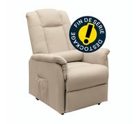 Fauteuil Releveur Le Réconfort 2024 - Fin de série par Jeanne et Jean Velours Gris Clair Elu Produit de l'Année 2023