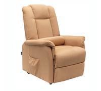 Fauteuil Releveur Le Réconfort 4M par Jeanne et Jean Velours Beige Elu Produit de l'Année 2023