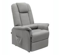 Fauteuil Releveur Le Réconfort 4M par Jeanne et Jean Velours Gris Elu Produit de l'Année 2023