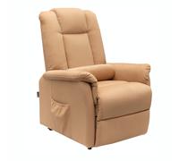 Fauteuil Releveur Le Réconfort Cuir gris par Jeanne et Jean Velours Beige Elu Produit de l'Année 2023
