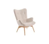 Fauteuil rembourré en tissu capitonné 5023C, 70 x 80 x 92 cm. -