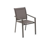 Fauteuil repas Essentia wengé/praline Hespéride