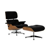 Vitra Lounge Chair XL et Ottoman, Designer Charles & Ray Eames, 84/63x89/42x85-92/56 cm