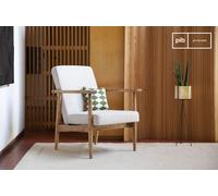 Fauteuil rétro en bois massif Anglet